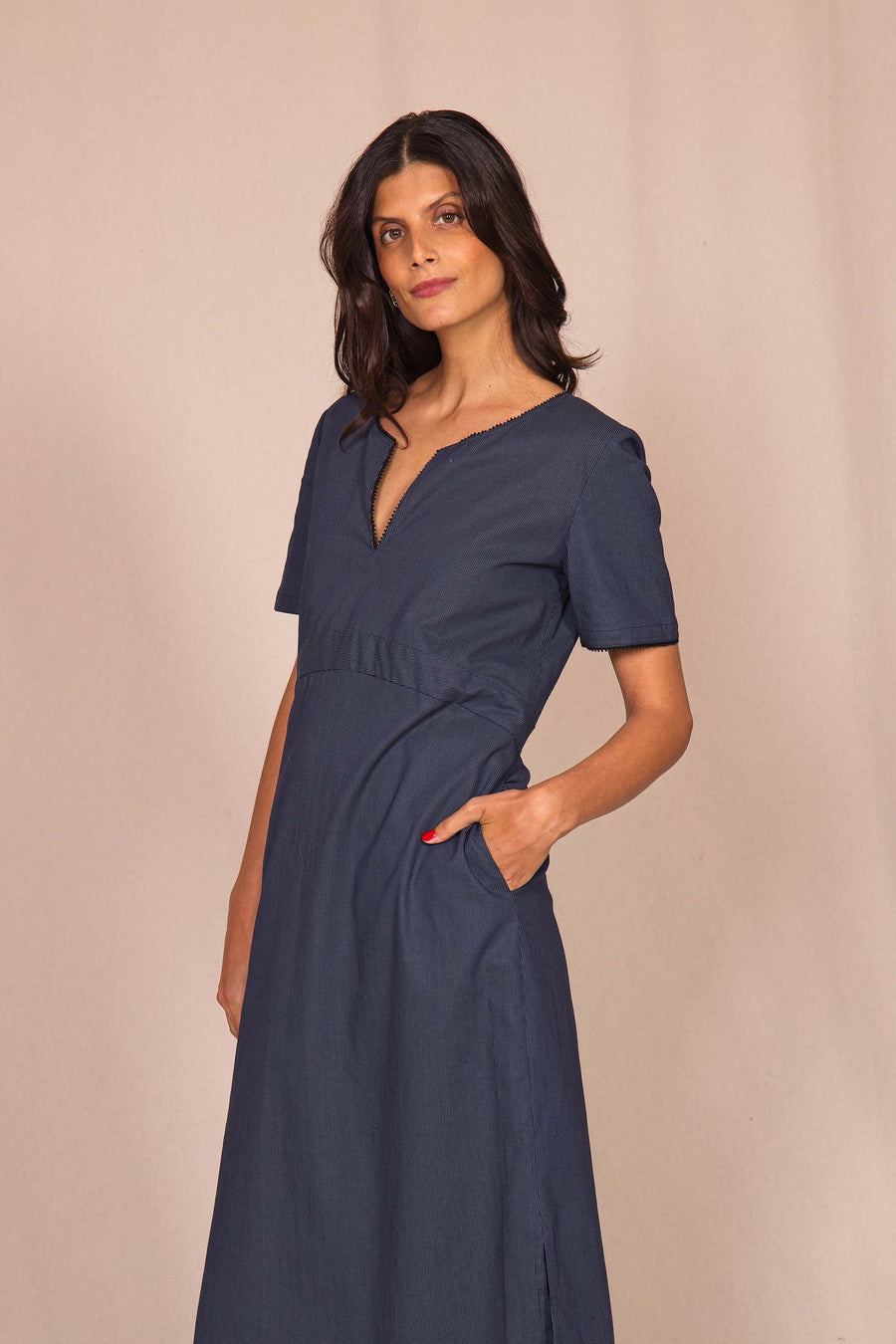 Robe FABRE bleue