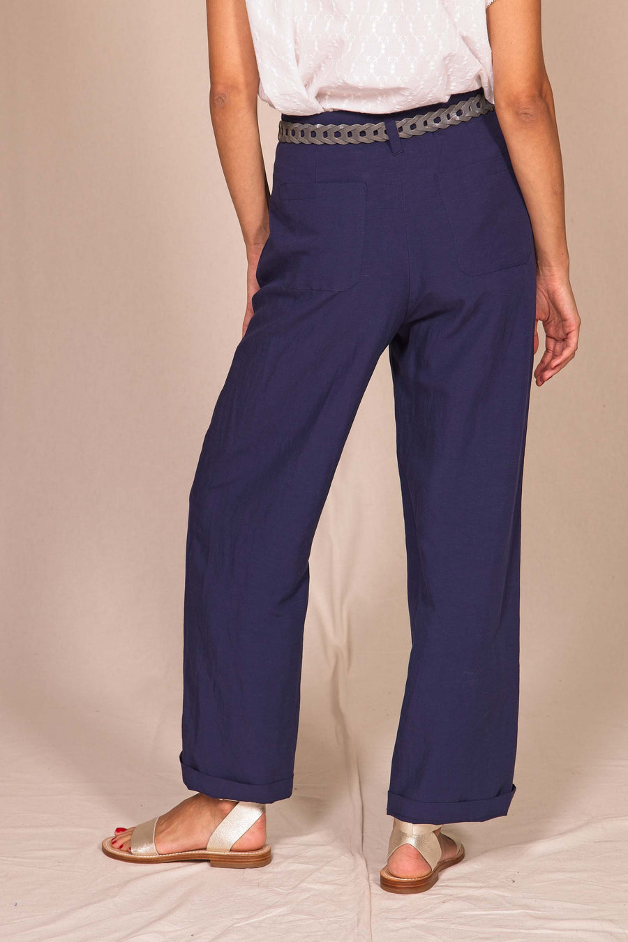 Pantalon FOSSEY bleu