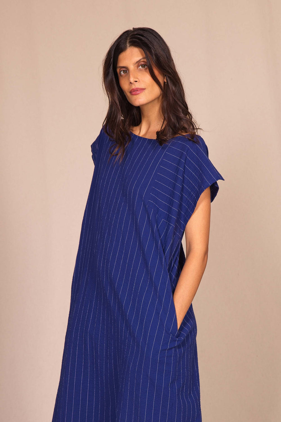 Robe MOUGLADIS bleue