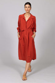 Robe BERANGERE Rouge